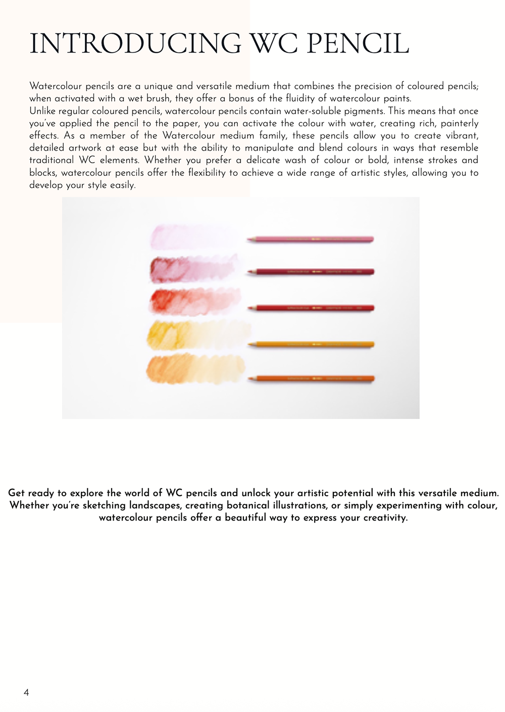 THE HIDDEN SECRETS OF WATERCOLOUR PENCIL DOWNLOADABLE GUIDE FOR BEGINNERS